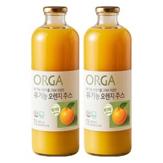 Orga Whole Foods 有機橙汁, 2個, 1L