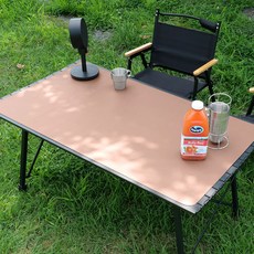 IDOOGEN 捲桌皮革桌套, 棕色