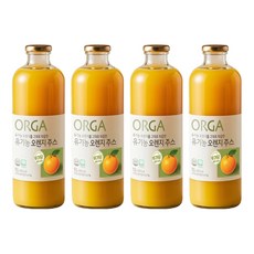 Orga Whole Foods 有機橙汁, 4個, 1L