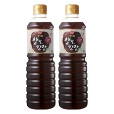 오복식품 양조간장, 900ml, 2개
