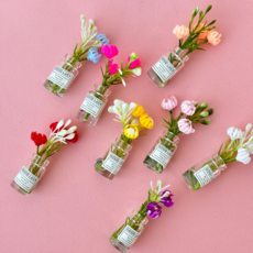 휴고잉 꽃병 자석 8종, 혼합색상, 5개