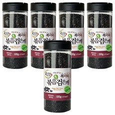 복이네먹거리 볶음 통검은깨, 100g, 5개