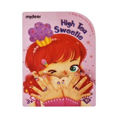 mideer 閃光兒童指甲貼 3歲以上, 午茶甜心, 1包