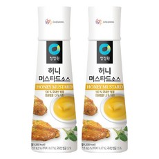 청정원 허니 머스타드 소스, 320g, 2개