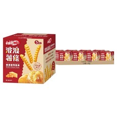 Cadina 卡迪那 95度C波浪薯條 雙濃起司風味 5個裝, 90g, 12套