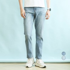 BLUEFORCE Achteen 牛仔褲 基本款丹寧直筒版型男性長褲