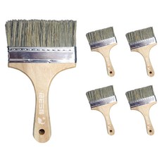 월드크린 다용도 페인트 붓, 5개