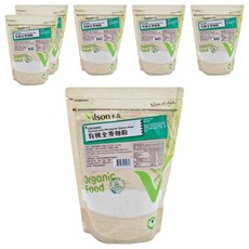 Vilson 米森 有機芬蘭全麥麵粉, 500g, 6包