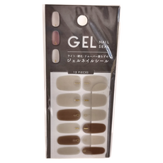 YAMADA 山田化學 凝膠指甲貼 混款, 款式隨機, 1包