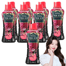 다우니 퍼퓸 쥬얼 루비 피오니 향기 부스터, 480g, 8개