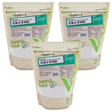 Vilson 米森 有機芬蘭全麥麵粉, 500g, 3包