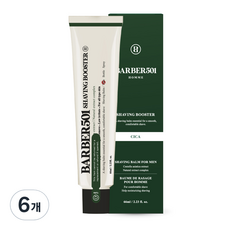 barbour 501 剃須助推器剃須膏綠色, 66ml, 6個
