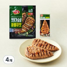하림 맛닭가슴살 바베큐맛, 100g, 5개입, 4개