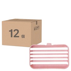 免釘皂盒掛架，約9x13.5x3cm±5%, LF0164, 12個