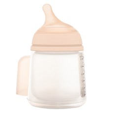 Suavinex 蘇維妮 奶瓶 慢流量矽膠奶嘴 0個月以上適用, Zero Zero, 180ml, 1個