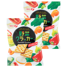 takara 寶製菓 野菜風味蘇打餅, 60g, 2包
