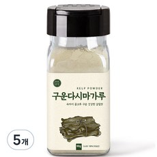 바른미각 구운 다시마가루, 60g, 5개