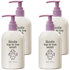 iBodle 從頭到腳多合一沐浴乳, 300ml, 4個