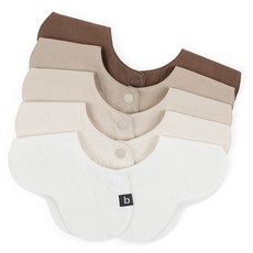 bebenew 嬰兒圍兜5件組