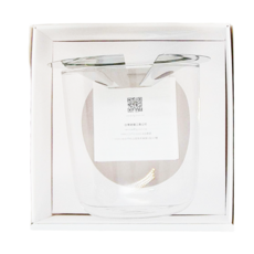 TAIWANGLASS 台灣玻璃 耐熱玻璃花器 85mm 320mL, 透明