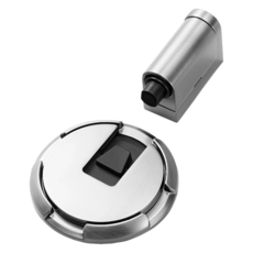 FJ 強力抗風機械門擋 CK7, 適用5-23mm門縫高度, 打孔/免打孔安裝, 1個