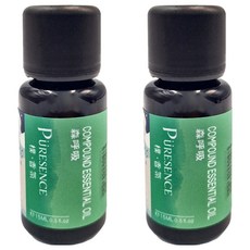 PURESENCE 樸香氛 樸 香氛精油 森呼吸, 15ml, 2瓶