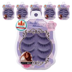 Miche Bloomin 蜜絲綸美 Girly Lineup 假睫毛 4對, 18號 Girly Mix, 6個