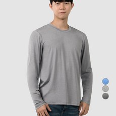 ARMEDES 男士用涼感透氣四向彈力圓領長袖涼感T恤 AR202