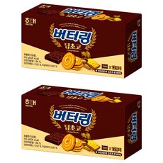 HAITAI 海太 奶油巧克力餅乾, 103g, 2盒