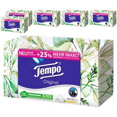 東亞製藥 Tempo Tempo 優質足紙 4 層隨機出貨, 100張, 6盒