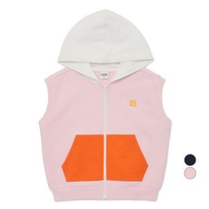 LaughingChild 兒童Laughing Child連帽拉鍊背心