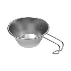 월드크린 스텐 304 캠핑 시에라 컵 150ml, 1개