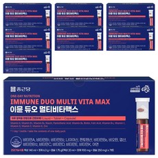 종근당 이뮨 듀오 멀티비타맥스, 7회분, 8개