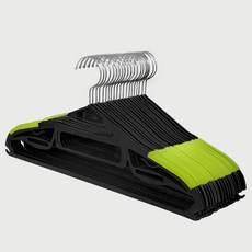 Im Home Living 多功能高級防滑旋轉衣架, 綠色, 50個