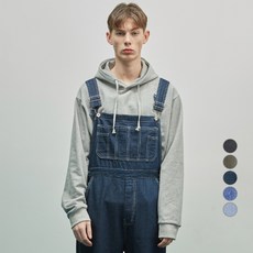 THESTORI 男性丹寧吊帶褲