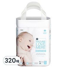 네이쳐러브메레 매직 슬림 핏 팬티형 기저귀, 320매, 5단계