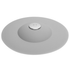 UMBRA 按壓式矽膠水槽濾網 岩灰色 10.5cm, 1個, 1個裝