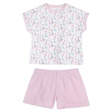 chicco 家居休閒C 長頸鹿短袖套裝 35442 CH