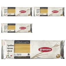 granoro 義大利長型扁麵, 500g, 4個