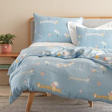 HOLA 和樂家居 天絲防蟎抗菌枕套 2個