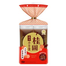 義美 小羊羹 桂圓 8入, 264g, 1袋