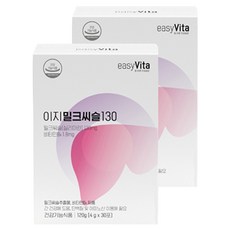 이지비타 이지 밀크씨슬 130 30p, 120g, 2개