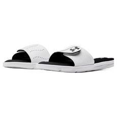 UNDER ARMOUR 安德瑪 女款 UA Ignite IX Slide 拖鞋 3022717-100, 白色, 250(8)