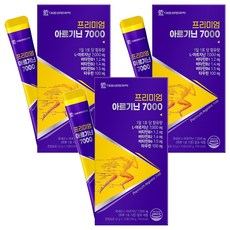 DAEWOONG LIFE SCIENCE 優質L-精胺酸7000隨身包, 15條, 3盒