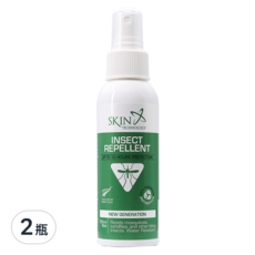 紐西蘭 SKIN TECHNOLOGY 25%派卡瑞丁 瑞斌12H長效防蚊液, 大範圍噴灑 有效防護白線斑蚊/埃及斑蚊/小黑蚊 花香 持久怡人, 100ml, 2瓶