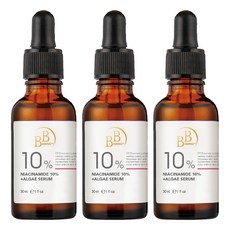 BB AMINO 科研 10%煙醯胺 + 發光藻嫩白精華, 30ml, 3瓶