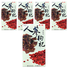 展瑄 人蔘枸杞茶 純天然植物成分 沖泡包, 4.5g, 30包, 5盒