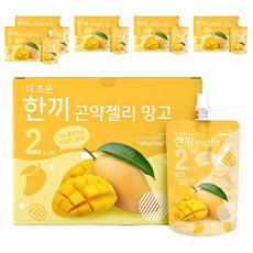 더존건강 더조은 한끼곤약젤리 망고 10개입, 1.5kg, 6개
