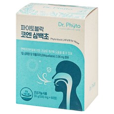 닥터파이토 파이토블락 코엔삼백초 LHF618, 60정, 1개