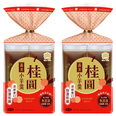 義美 小羊羹 桂圓 8入, 264g, 2袋